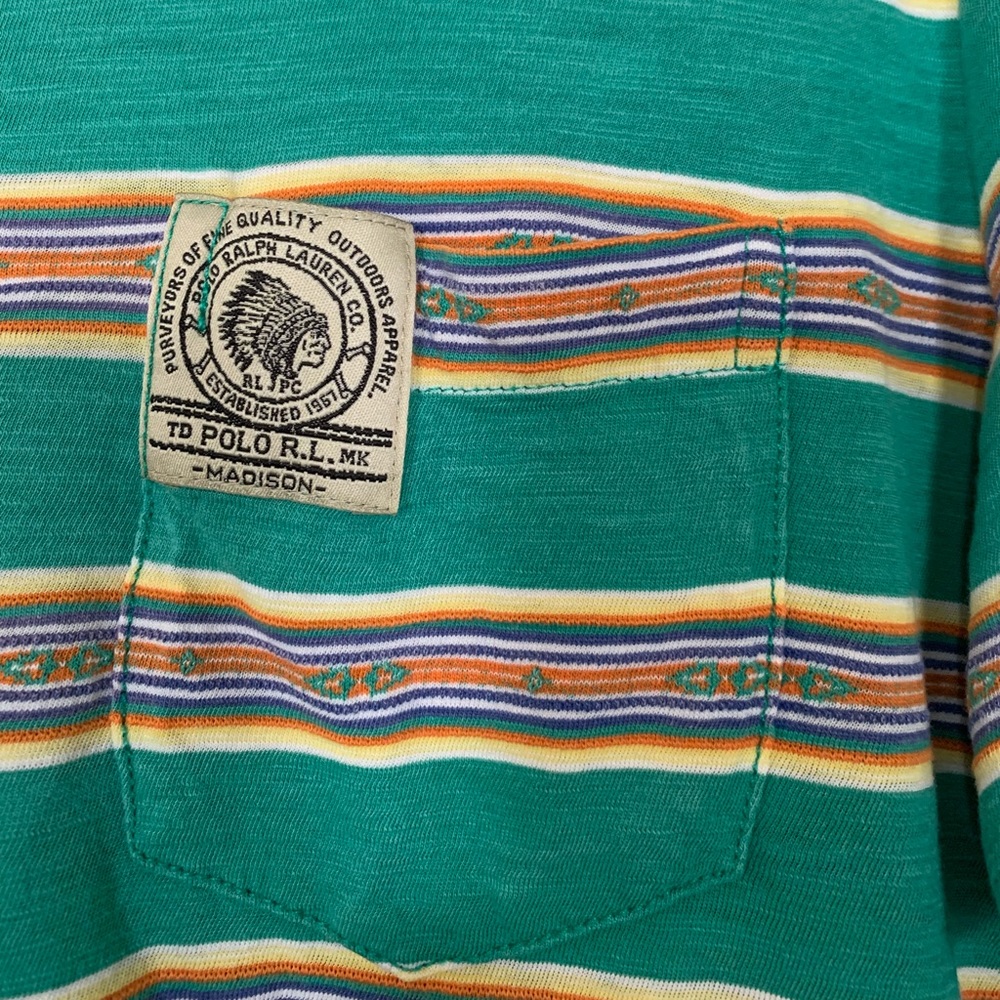 Polo Ralph Lauren T-Shirt, Southwestern, Men’s L - Picture 2 of 4